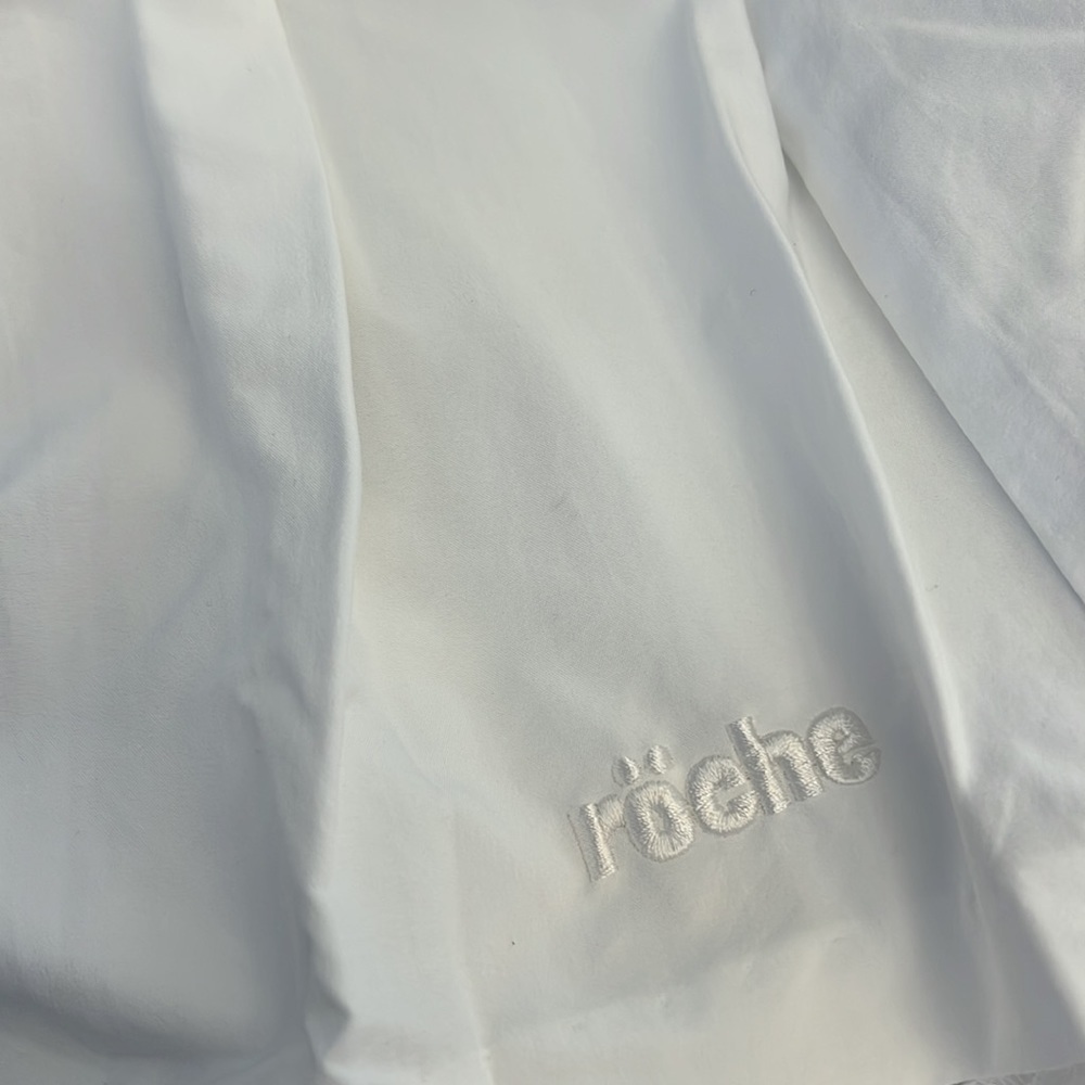 NWT Roche White Ruffle Skirt - Picture 7 of 9